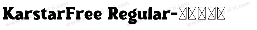 KarstarFree Regular字体转换